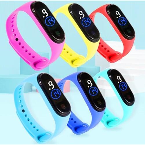 2021 New Children LED Digital Watch Cartoon Doll Boys Girls Watches Silicone Strap Kids Watch Sport Wristband Reloj Infantil