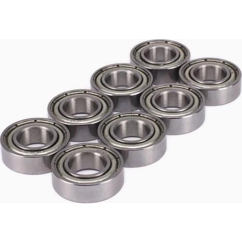 8 Pieces RC Car Axle Bearing Bearings 16*8*5mm 5118 For 1/10 Traxxas E-Revo 4WD Hobby Buggy