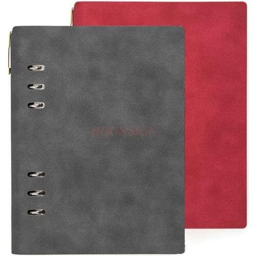 School supplies 1 pcs A5 Loose-leaf Hollow Notebook Creative Simple Business Replaceable Inner Notepad