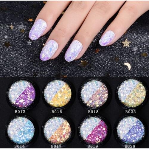 UV Color Change Mica Powder Sunlight Reactive Sequain Glitter Resin Jewelry DIY Jewelry Making tools