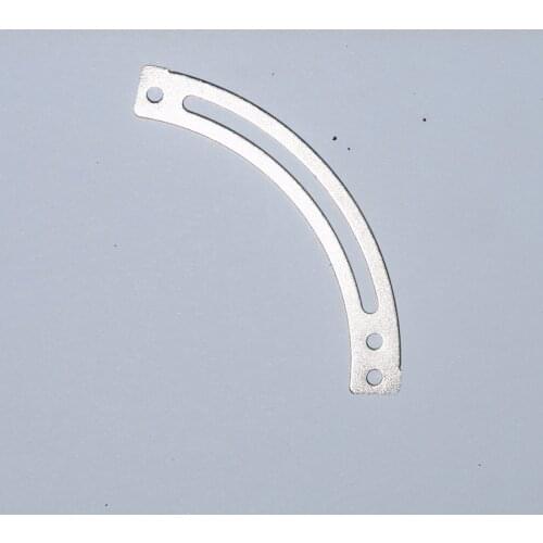 10/100pcs arc sigle slot iron plate/diy toy part/technology production materials/model parts/rc/baby toys for children