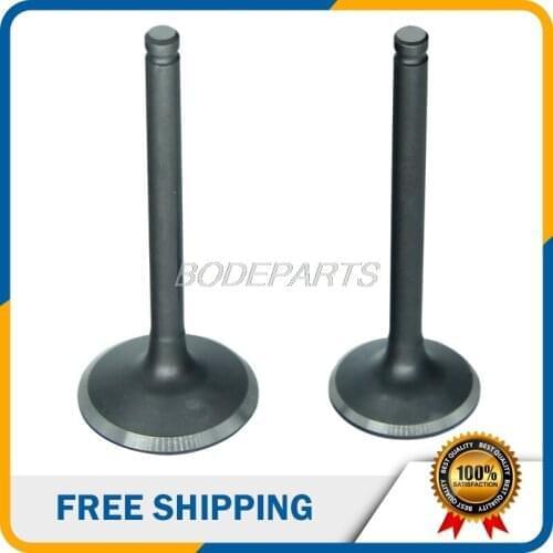 GT-112 Motorcycle Parts Accessories Cylinder Head Intake And Exhaust Valve For Lifan 125cc 150cc Engines Free Shipping