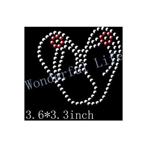 Free Shipping Rhinestoneflip flops Summer SVG Rhinestone template Cuttable with the Silhouette