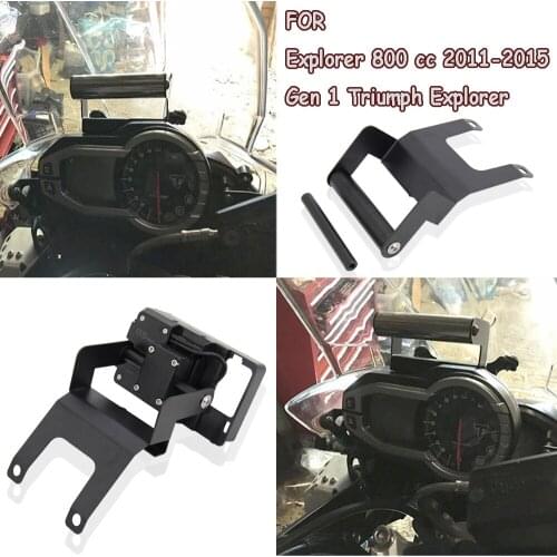 FOR Triumph Explorer 800 cc NEW Motorcycle Accessories GPS Mount 2011-2015 2014 2013 Stand Holder Phone Navigation Plate Bracket