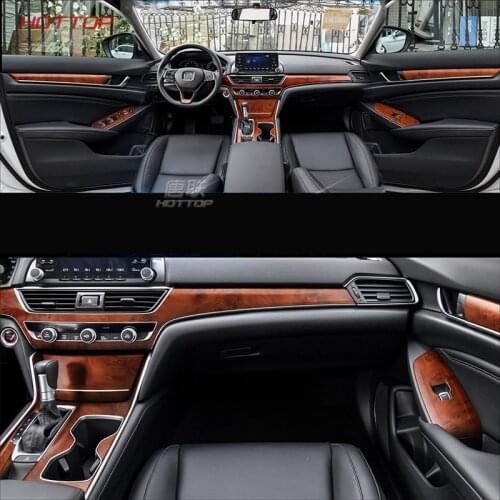 Adhesive Vinyl Car Trim Stickers Carbon Fiber Material Changing Color Film For Honda Accord 10th 2018 2019