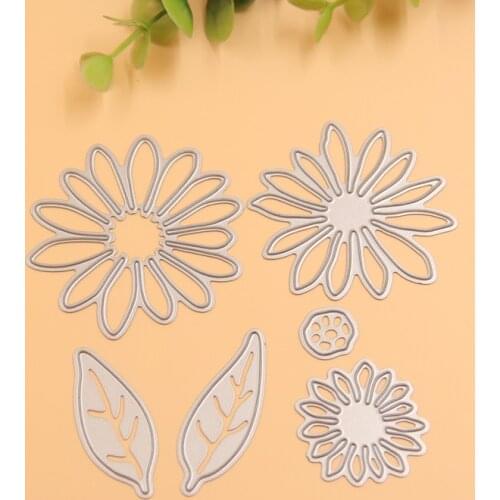KLJUYP Flowers Metal Cutting Dies Stencils for DIY Scrapbooking/photo album Decorative Embossing DIY Paper Cards