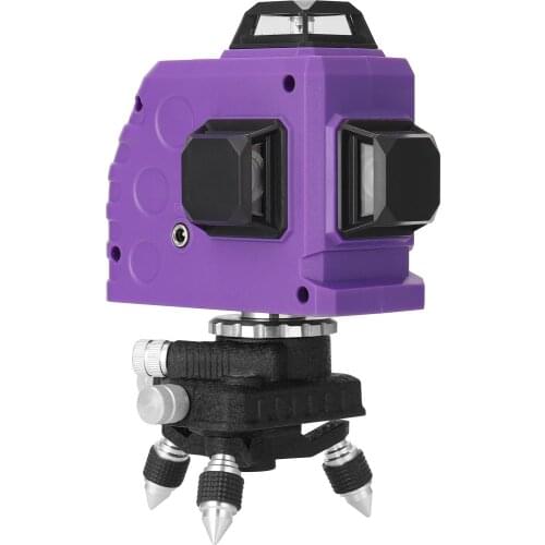 KKmoon Multifunctional 3D 12 Lines Laser Level Tool Vertical Horizontal Lines with 4° Self-leveling Function