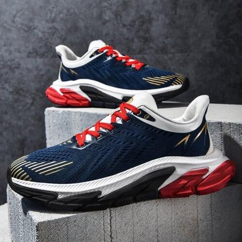 New Breathable Running Shoes Men Professional Running Sneakers Outdoor Big Size 39-46 Light Walking Footwears Mens Shoes