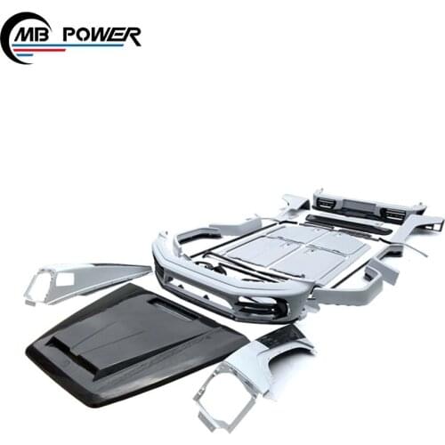 NEW ! w464 M style body kit fit for high quality w464 G63 G500 G350D bodykits hood fender bumper side skirt