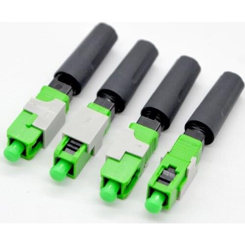 GONGFENG 100pcs NEW HOT SELL SC/APC Optic Fiber Fast Connector Side Open FTTH Embedded Quick Connector Special wholesale