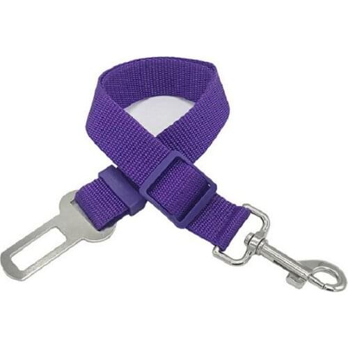 Adjustable Leash Dog Car Seat Belt Safety Protector Outdoor Travel Pet Accessories Breakaway Solid Harness Supplies