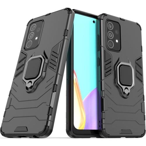 For Samsung Galaxy A52S 5G Luxury Ring Back Cover Stand Armor ShockProof Case For Samsung A52 5G A52S A 52 Phone Case