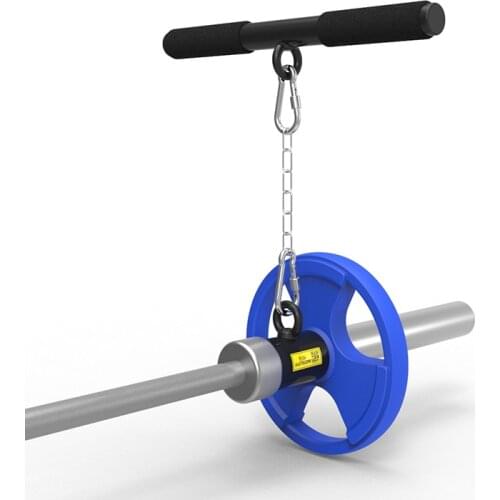 T-Bar Row Ring for 2" Barbell Rod Gym Fitness Landmines Attachment Core Strength Squat Deadlift Workout Heavy Duty Steel Handle