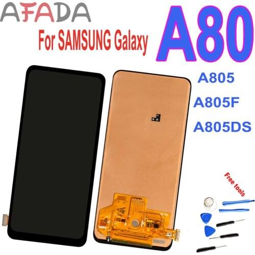 6.7" For Samsung A80 A805 A805F A805DS LCD screen display touch assembly A805 LCD Display Touch Screen Assembly Replacements