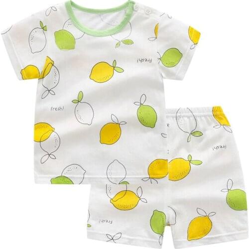 ZWF1105 Kids Boys Clothes Summer Outfits Teenage Children Short Sleeve Shirt Shorts Set Boys Clothing Casual Suit 3-14 Years