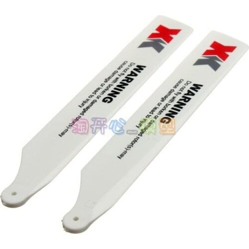 2pair/lot WLtoys K110 RC Helicopter Parts Main Blade propeller Also for V977