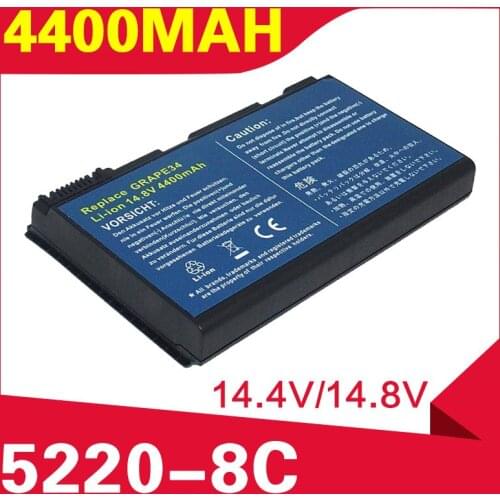 ApexWay Laptop Battery For Acer Extensa 5210 5220 5230 5420G 5610 5620 5630 7220 7620 5620Z 5420 5610G 5630G 7620G