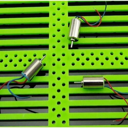 Micro Mini Electric 6*10mm 610 Coreless Motor DC 1.5V-4.5V 3V 3.7V 7500RPM High Speed HM Motor RC Drone DIY Kids Aeromodeling