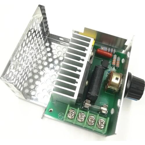 220V DC Brush Motor Speed Controller Motor Driver Electronic Stepless Speed Regulation Switch