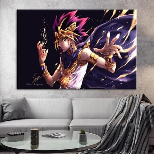 Canvas HD Print Home Decoration Yu Gi Oh Yami Poster Animation Painting for Living Room Modern Wall Art Modular Picture Frame