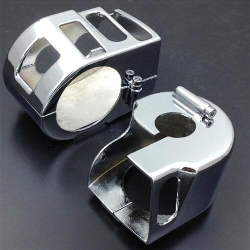 Chrome Switch Housing Cover fit For All Yamaha XVS V-Star 1100 XVS1100 VSTAR Classic & Silverado Motorcycle Accessories Bike