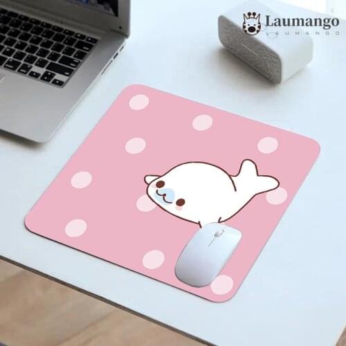Mouse Pad Kawaii Accessories Mousepad Mamegoma Gamer Mouse Mats Keyboard Mat Gaming Computer Table Deskpad Small Deskmat Anime