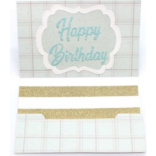 KSCRAFT Money Envelope Metal Cutting Dies Stencils for DIY Scrapbooking Decorative Embossing DIY Paper Cards