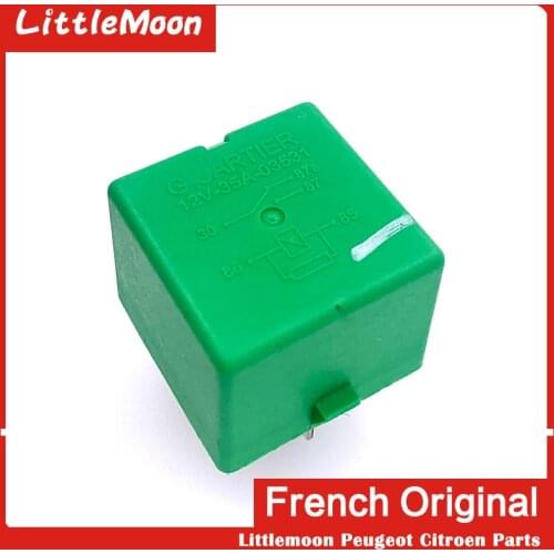 LittleMoon Original brand new fan relay Fan resistor Electronic fan relay 6547TX for Peugeot 206 207 307 Citroen C2 C3