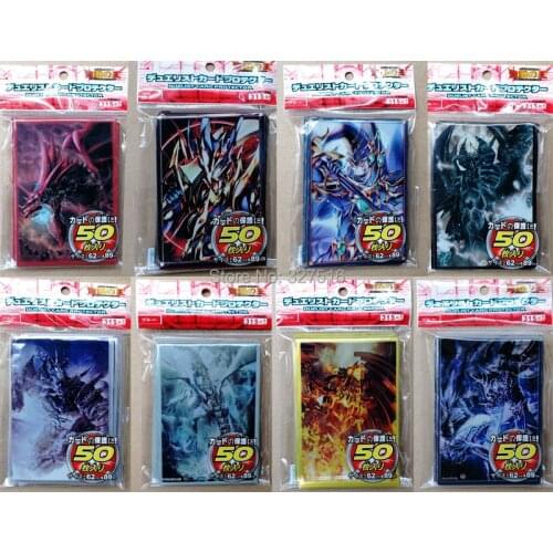 10 packs/lot (500 pcs) Yu-Gi-Oh! Cosplay Yugioh Dark Magician Girl Anime Board Games Card Sleeves Card Barrier Card Protector