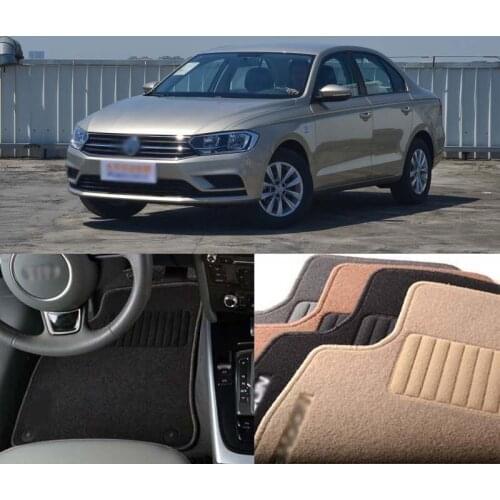 5pcs Premium Auto Fabric Nylon Anti-slip Floor Mats Carpet For VolksWagen Bora 2001-2020