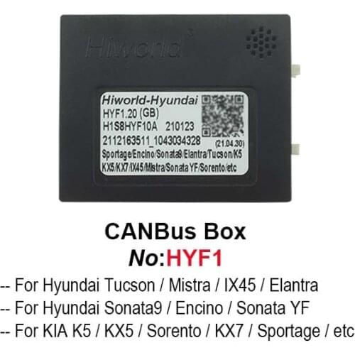 Car Stereo Android Radio CANbus Box Decoder Adapter For Hyundai Tucson ix45 Elantra Sonata YF For KIA K5 KX5 KX7 Sorento
