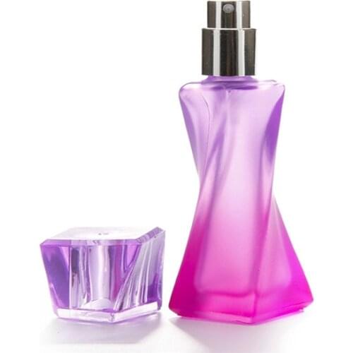 700pcs/lot 15ML Luxury Colorful Slim Refillable Perfume Atomizer bottle Empty Glass Vial Spray Bottles Container