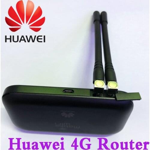 Huawei E5573 E5573s-320 4G Mobile Hotspot Router Mobile WIFI FDD800/1800/2100/1800/2600MHZ with 2pcs TS9 antenna