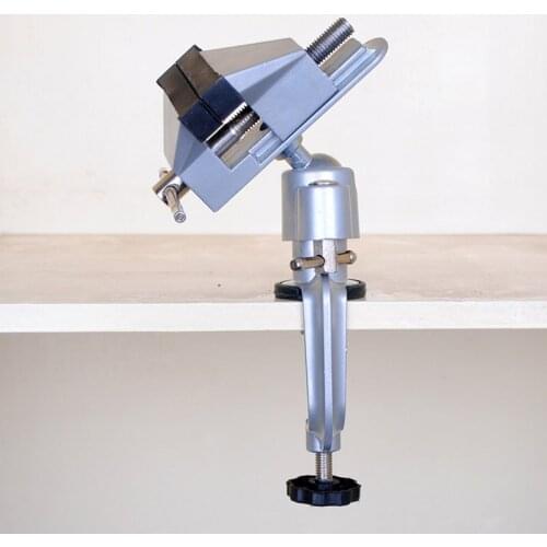 Table Vise Bench Clamp Vises Grinder Holder Drill Stand for Rotary Tool,Craft,Model Building,Electronics,Hobby