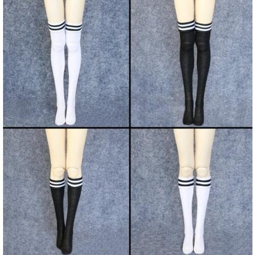 NEW White/Black Stripe Stockings/Socks BJD Uncle 1/3 SD Doll Socks Accessories