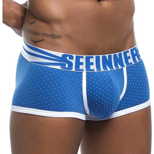 New Men Underwear Boxer Shorts Mens Panties Cuecas Masculina Man Boxers Underpants Size M-XL