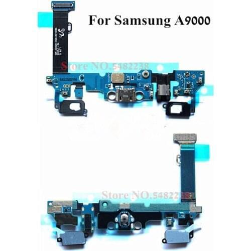 Original USB Charging Dock Port Flex cable For Samsung A9 2016 A9000 Charger plug board+return Sensor Replacement Parts