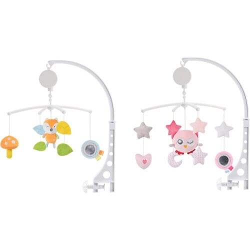 Baby Music Crib Moving Rattles Bed Bell Toy Hanging Bell Hanging Rattles Rotating Projection Gift For 0-12 Months