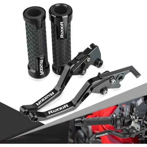 Motorcycle Adjustable Brake Clutch Levers Accessories handle bar Handbrake For BMW R1200R 2015 2016 2017 2018 R 1200R 1200 R