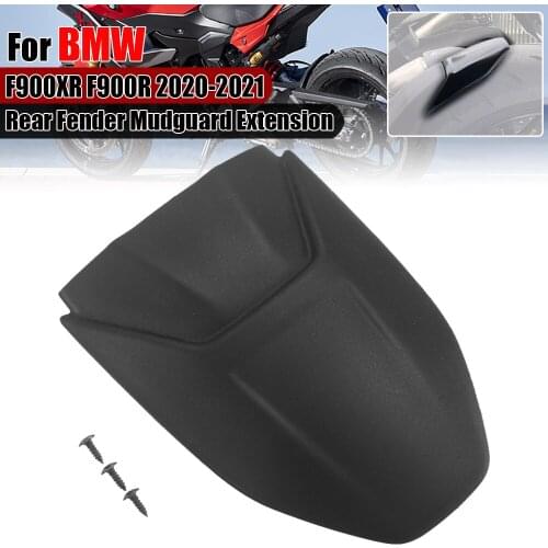 For BMW F900R F900XR 2020 2021 F 900 F900 R XR Motorcycle Rear Fender Mudguard Extender Extension ABS Plastic Wheel Tire Hugger