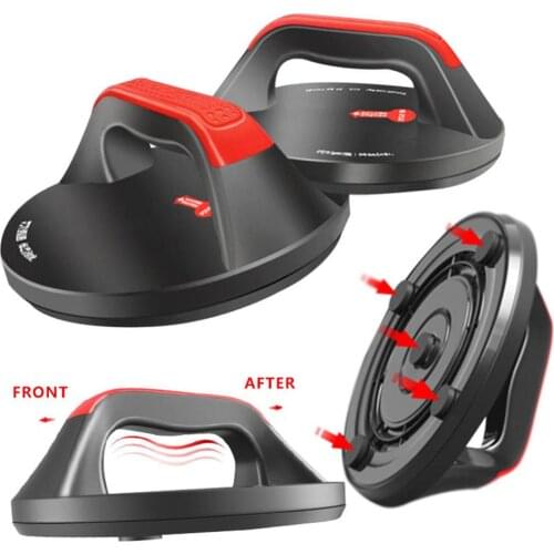 1 Pair Fitness Rotary Push-ups Reinforced Arm Muscle Chest Muscle Trainer Abdominal Strength Training Equipment