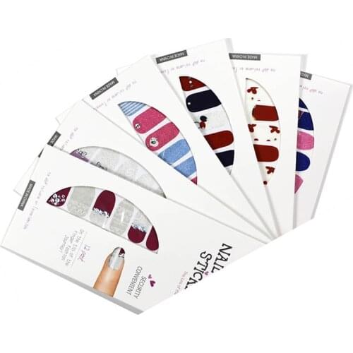 1 PC nail sticker water transfer decal nail art decoration tattoo manicure Slide nail decoration sticker