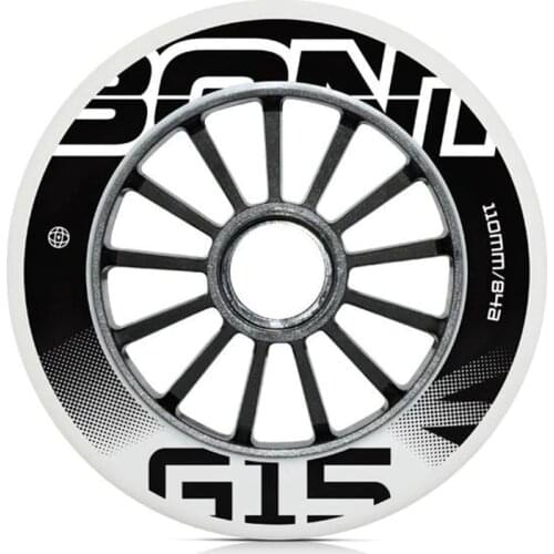 100% Original Bont G15 Speed Skates Wheels High Response Wheels 84mm 84A Inline Speed Patines Racing Skating Tires