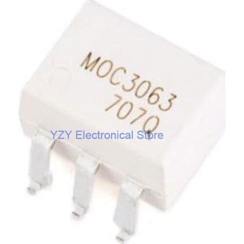 50PCS/LOT MOC3063 SOP6 MOC3063SR2M SOP SMD New Original Fast shipping