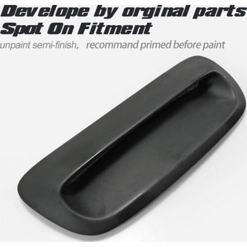 Car Accessories AG-Style Fiberglass Hood Scoop FRP Fiber Glass Bonnet Cover Air Duct Fit For BMW R56 Mini Cooper S 11y~ Duell