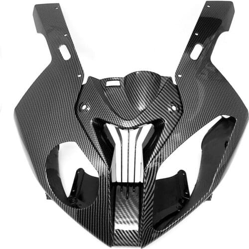 For BMW S1000RR 2009-2014 Carbon Fiber Front Air Intake Ram Headlight Fairing