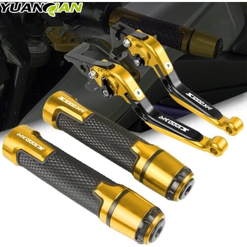 For BMW S1000XR S1000 XR S 1000XR 2015 2016 2017 2018 CNC Motorcycle Adjustable Folding Brake Clutch Levers Handlebar Hand Grips