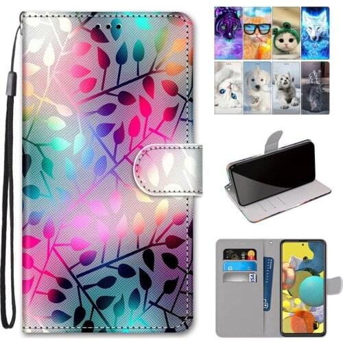 Etui For Case Alcatel 1SE 2020 3L 3X 1A 1B 1S 1 SE 2020 Card Slot Coque 1V 1C 3X 2019 Cute Painted Flip Phone Wallet Cover D08F