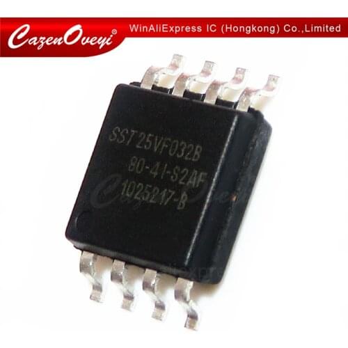 1pcs/lot SST25VF032B-80-4I-S2AF-T SST25VF032B-80-4I-S2AF SST25VF032B 80-4I-S2AF 25VF032B SOP8 In Stock