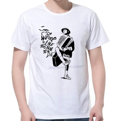 Fear Loathing Las Vegas Dr. Gonzo Hunter Thompson LSD Psychedelic Trippy Tee Graphic t shirts Harajuku Streetwear Men clothing